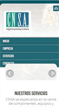 Mobile Screenshot of cnsarepresentaciones.com